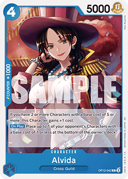 (042) One Piece TCG OP12: Legacy of the Master Single: Alvida (OP12-042) Common
