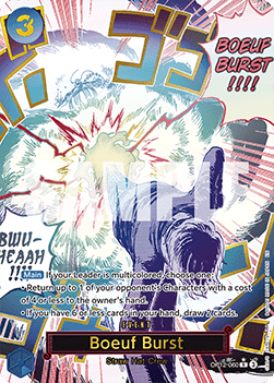 (060) One Piece TCG OP12: Legacy of the Master Single: Boeuf Burst (OP12-060) (V.2) Special Rare