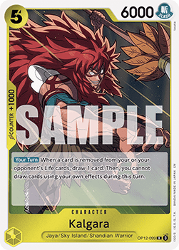 (099) One Piece TCG OP12: Legacy of the Master Single: Kalgara (OP12-099) Rare