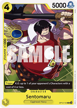 (104) One Piece TCG OP12: Legacy of the Master Single: Sentomaru (OP12-104) Common