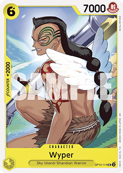 (114) One Piece TCG OP12: Legacy of the Master Single: Wyper (OP12-114) Uncommon