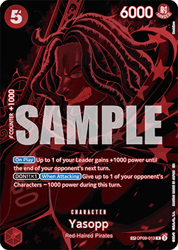 (OP09-013) One Piece TCG OP12: Legacy of the Master Single: Yasopp (OP09-013) Special Rare