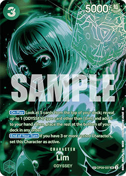 (OP09-037) One Piece TCG OP12: Legacy of the Master Single: Lim (OP09-037) Special Rare