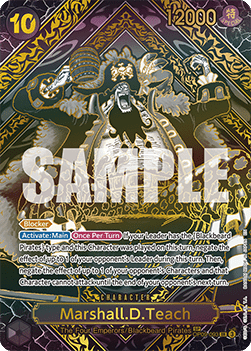(OP09-093) One Piece TCG OP12: Legacy of the Master Single: Marshall.D.Teach (OP09-093) (V.1) Special Rare