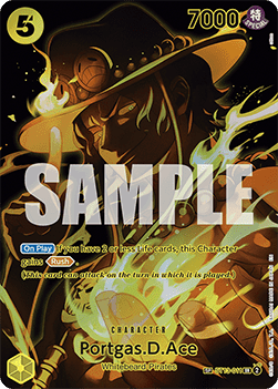 (ST13-011) One Piece TCG OP12: Legacy of the Master Single: Portgas.D.Ace (ST13-011) Special Rare