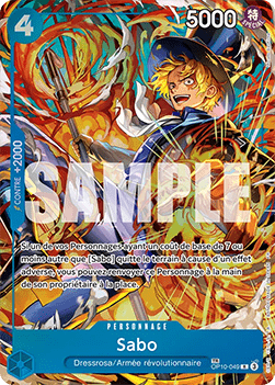 (OP10-049) One Piece TCG OP12: Legacy of the Master Single: Sabo (OP10-049) Treasure Rare