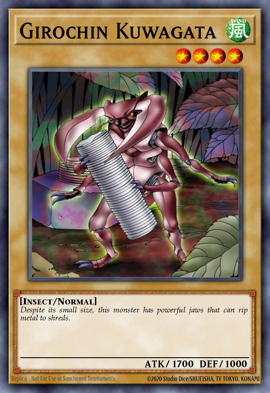 (EN085) YuGiOh TCG PSV: Pharaoh's Servant Single: Girochin Kuwagata (V.3 - Common)  Common