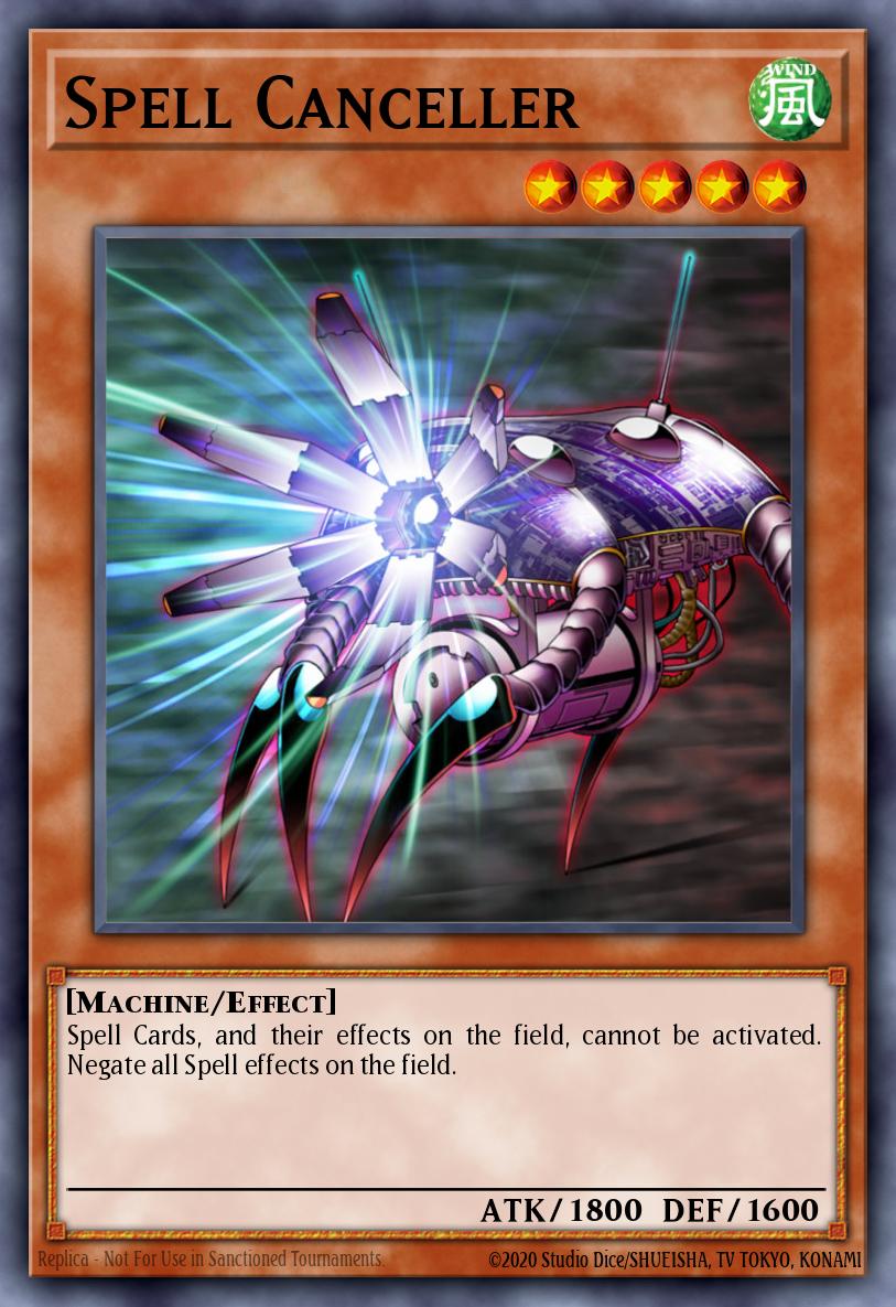 (020) YuGiOh TCG MFC: Magician's Force Single: Spell Canceller Ultra Rare