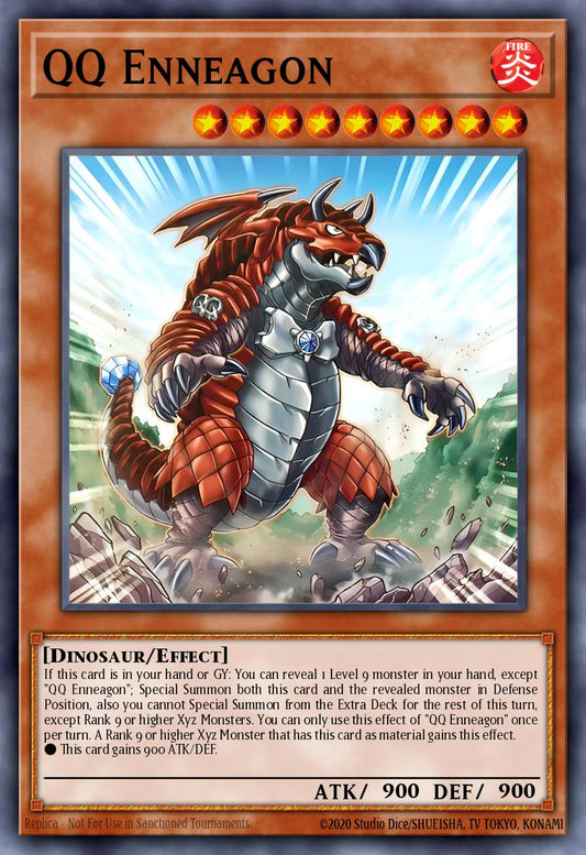 (434) YuGiOh TCG MP25: 2025 Mega-Pack Tin Single: QQ Enneagon  Common