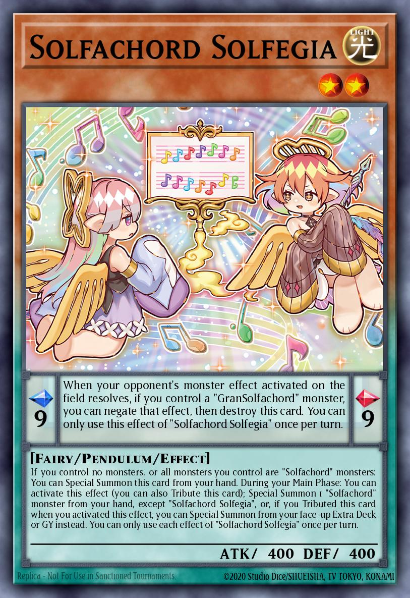 (020) YuGiOh TCG DOOD: Doom of Dimensions Single: Solfachord Solfegia Common