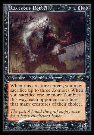 (849) Magic The Gathering Secret Lair Drop Series Single: Ravenous Rotbelly Holo Rare