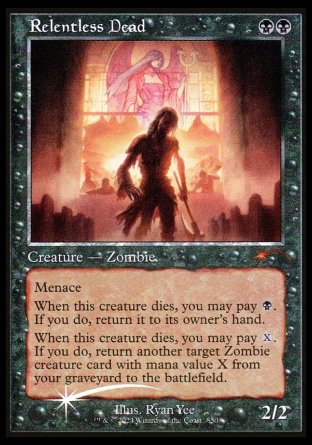 (850) Magic The Gathering Secret Lair Drop Series Single: Relentless Dead Mythic