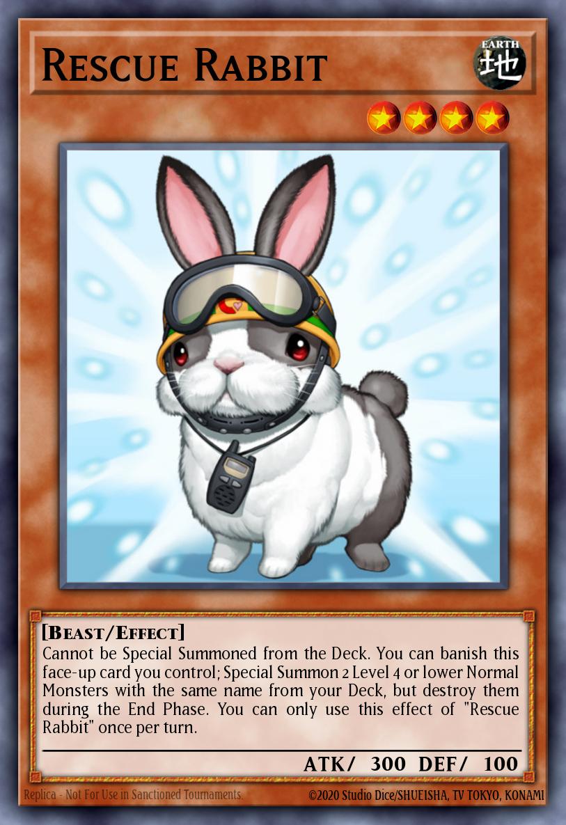 (008) YuGiOh TCG RA02: 25th Anniversary Rarity Collection II Single: Rescue Rabbit (V.7 - Ultimate Rare)  Ultimate Rare