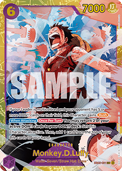 (EB02-061) One Piece TCG PRB02: The Best Vol.2 Single: Monkey.D.Luffy (EB02-061) (V.1) Secret Rare