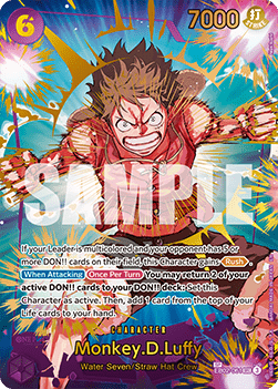 (EB02-061) One Piece TCG PRB02: The Best Vol.2 Single: Monkey.D.Luffy (EB02-061) (V.2) Special Rare