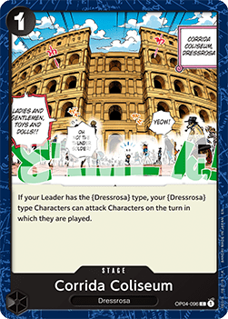 (OP04-096) One Piece TCG PRB02: The Best Vol.2 Single: Corrida Coliseum (OP04-096) (V.1) Common