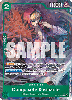 (OP05-030) One Piece TCG PRB02: The Best Vol.2 Single: Donquixote Rosinante (OP05-030) (V.2) Alternate Art
