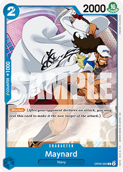 (OP05-052) One Piece TCG PRB02: The Best Vol.2 Single: Maynard (OP05-052) (V.1) Common