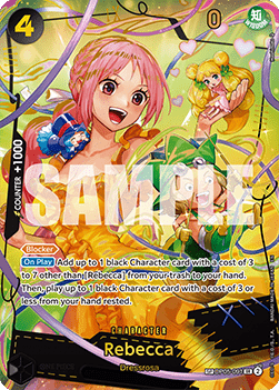 (OP05-091) One Piece TCG PRB02: The Best Vol.2 Single: Rebecca (OP05-091) (V.2) Special Rare