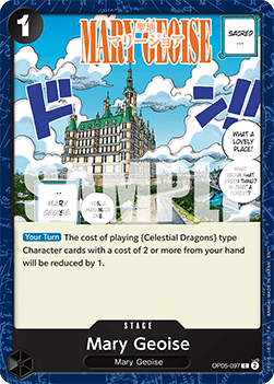 (OP05-097) One Piece TCG PRB02: The Best Vol.2 Single: Mary Geoise (OP05-097) (V.1) Common