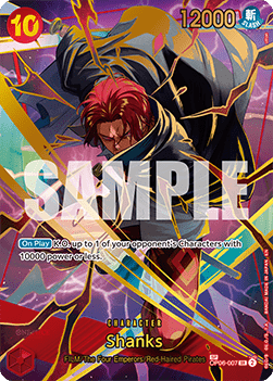 (OP06-007) One Piece TCG PRB02: The Best Vol.2 Single: Shanks (OP06-007) (V.2) Special Rare
