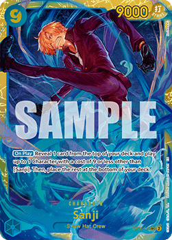 (OP06-119) One Piece TCG PRB02: The Best Vol.2 Single: Sanji (OP06-119) (V.1) Secret Rare