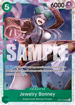 (OP07-026) One Piece TCG PRB02: The Best Vol.2 Single: Jewelry Bonney (OP07-026) Super Rare