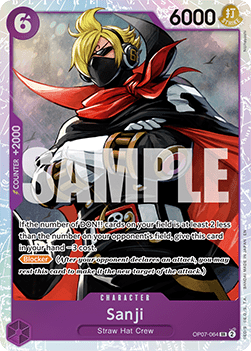 (OP07-064) One Piece TCG PRB02: The Best Vol.2 Single: Sanji (OP07-064) Super Rare