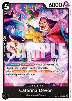 (OP09-084) One Piece TCG PRB02: The Best Vol.2 Single: Catarina Devon (OP09-084) (V.1) Uncommon