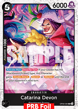 (OP09-084) One Piece TCG PRB02: The Best Vol.2 Single: Catarina Devon (OP09-084) (V.2) Uncommon