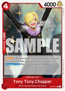 (OP10-011) One Piece TCG PRB02: The Best Vol.2 Single: Tony Tony.Chopper (OP10-011) (V.1) Rare