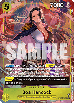 (017) One Piece TCG PRB02: The Best Vol.2 Single: Boa Hancock (PRB02-017) (V.2) Alternate Art