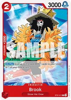 (ST01-011) One Piece TCG PRB02: The Best Vol.2 Single: Brook (ST01-011) (V.1) Common