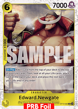 (ST13-004) One Piece TCG PRB02: The Best Vol.2 Single: Edward.Newgate (ST13-004) (V.2) Common