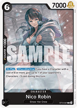 (ST14-007) One Piece TCG PRB02: The Best Vol.2 Single: Nico Robin (ST14-007) (V.1) Common