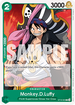 (ST16-005) One Piece TCG PRB02: The Best Vol.2 Single: Monkey.D.Luffy (ST16-005) (V.1) Common