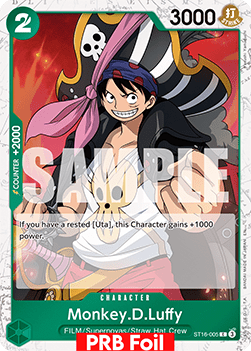 (ST16-005) One Piece TCG PRB02: The Best Vol.2 Single: Monkey.D.Luffy (ST16-005) (V.2) Common