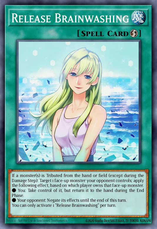 (431) YuGiOh TCG MP25: 2025 Mega-Pack Tin Single: Release Brainwashing  Common