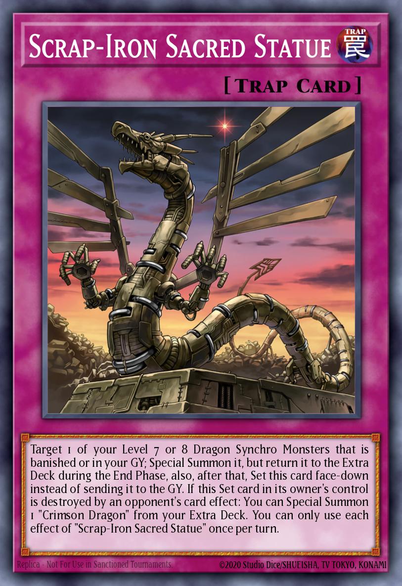 (379) YuGiOh TCG MP24: 25th Anniversary Tin: Dueling Mirrors Single: Scrap-Iron Sacred Statue Common