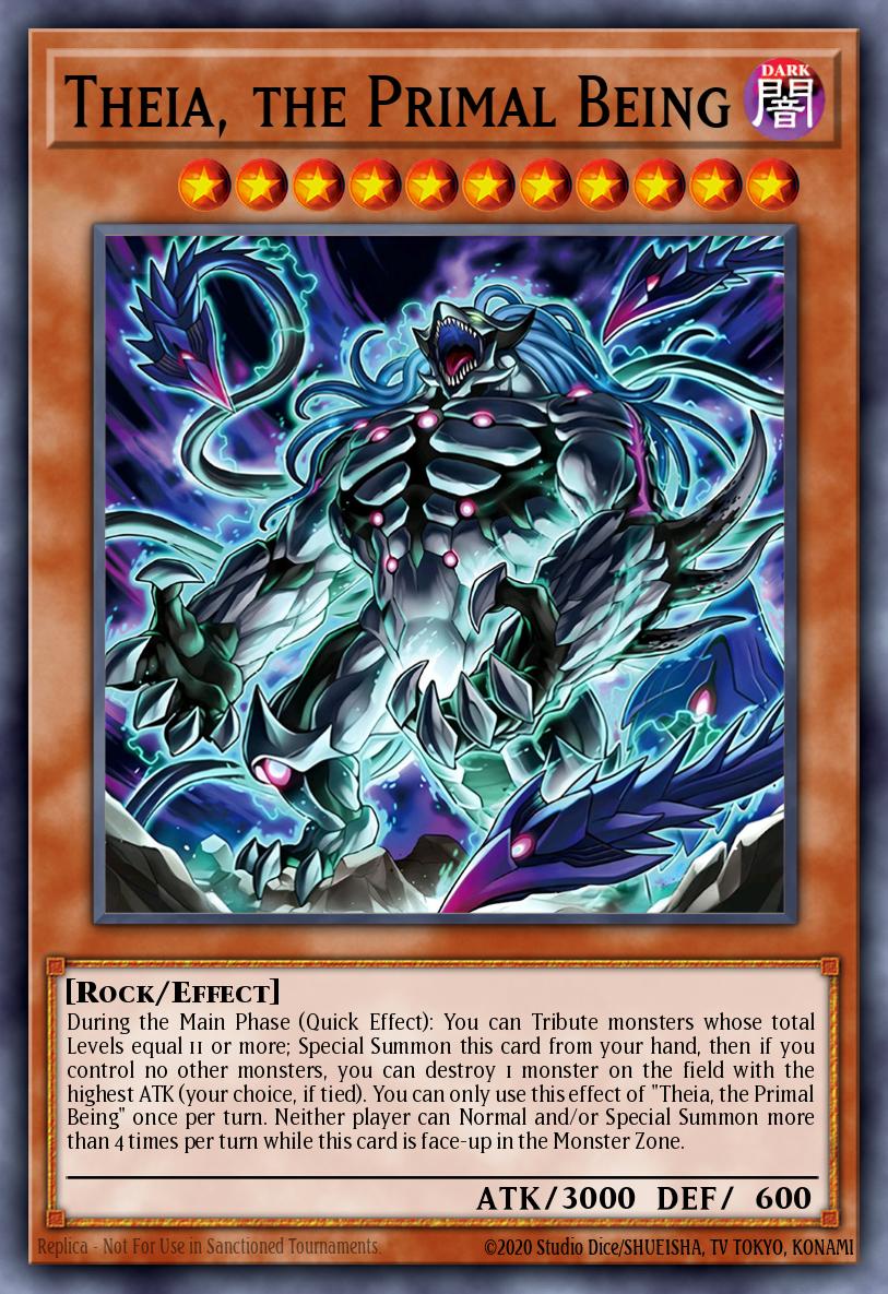 (148) YuGiOh TCG MP24: 25th Anniversary Tin: Dueling Mirrors Single: Theia, the Primal Being Secret Rare