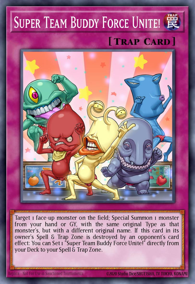 (054) YuGiOh TCG MP19: 2019 Gold Sarcophagus Tin Mega Pack Single: Super Team Buddy Force Unite! Common