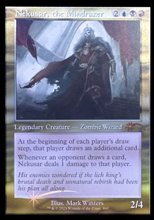 (860) Magic The Gathering Secret Lair Drop Series Single: Nekusar, the Mindrazer Holo Mythic