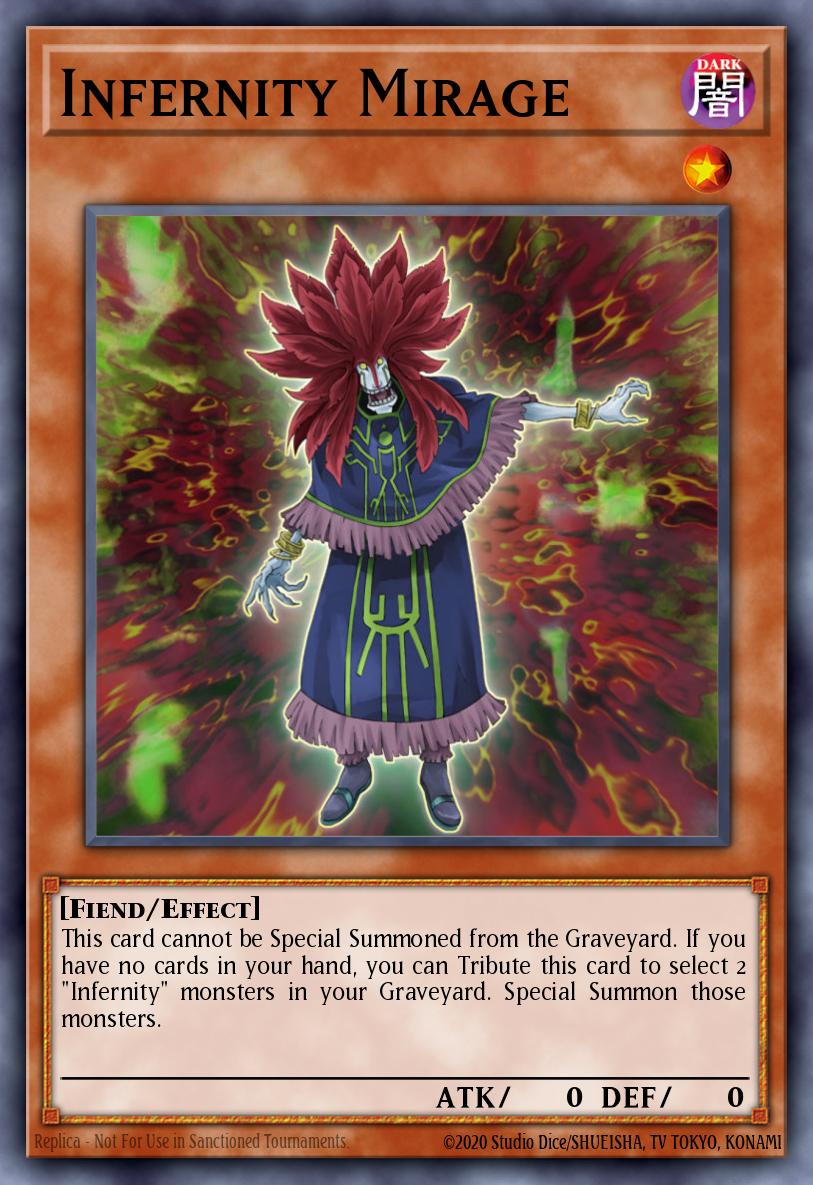(005) YuGiOh TCG MAGO: Maximum Gold Single: Infernity Mirage Premium Gold Rare