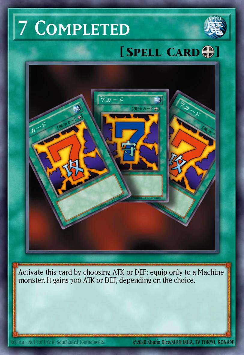 (029) YuGiOh TCG SBSC: Speed Duel: Scars of Battle Single: 7 Completed Common
