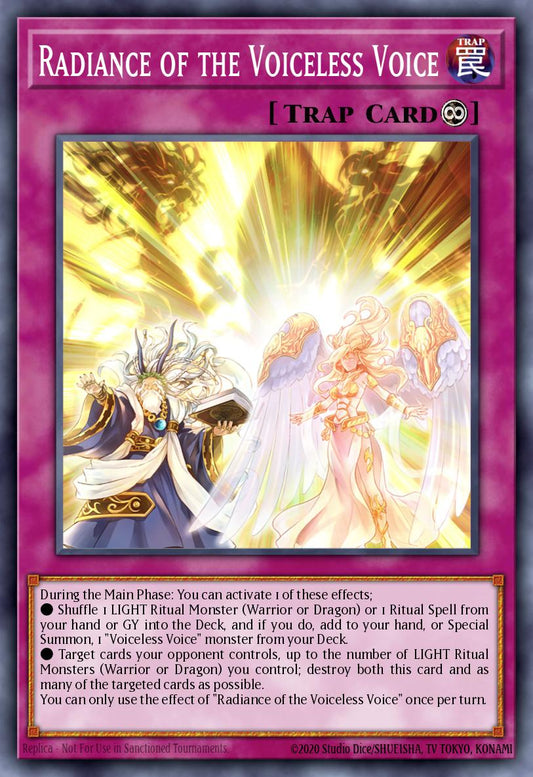 (076) YuGiOh TCG PHNI: Phantom Nightmare Single: Radiance of the Voiceless Voice  Common