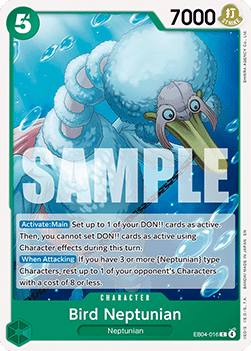 (EB04-016) One Piece TCG The Azure Sea's Seven Single: Bird Neptunian (EB04-016) Common