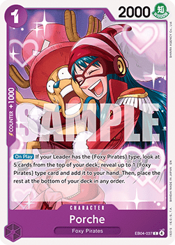 (EB04-037) One Piece TCG The Azure Sea's Seven Single: Porche (EB04-037) Common