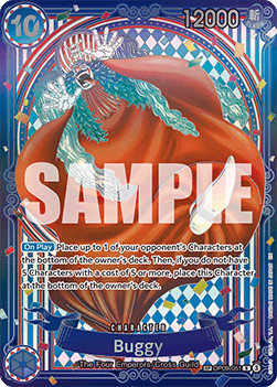 (OP09-051) One Piece TCG The Azure Sea's Seven Single: Buggy (OP09-051) (V.2) Special Rare