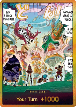 (000) One Piece TCG The Azure Sea's Seven Single: Don!! (EB04 - Egghead) (V.2) DON!!