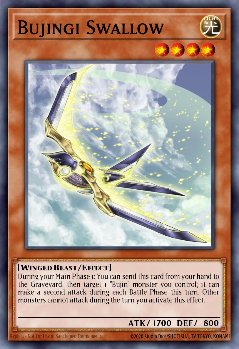 (209) YuGiOh TCG MP14: 2014 Mega-Tins Mega-Pack Single: Bujingi Swallow Common
